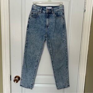 Garage Mom Denim Jeans Size 0/ 24 Washed Blue Women
